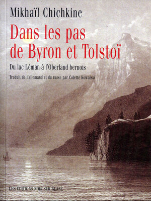 cover image of Dans les pas de Byron et Tolstoï